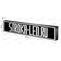 LED Бегущая строка Р10 197x21x9 см Белая