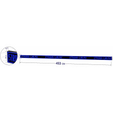 LED Бегущая строка Р10 453x21x9 см Синяя