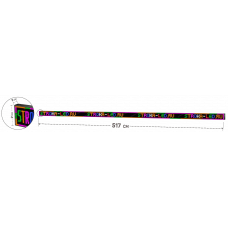 LED Бегущая строка Р10 517x21x9 см Цветная RGB 
