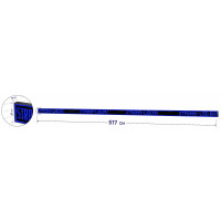 LED Бегущая строка Р10 517x21x9 см Синяя