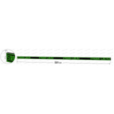 LED Бегущая строка Р10 581x21x9 см Зелёная 