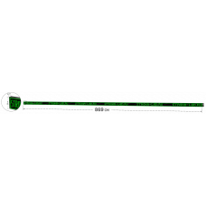 LED Бегущая строка Р10 869x21x9 см Зелёная 