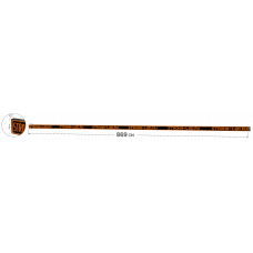 LED Бегущая строка Р10 869x21x9 см Жёлтая 