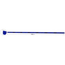 LED Бегущая строка Р10 1189x37x9 см Синяя