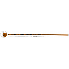 LED Бегущая строка Р10 1189x37x9 см Жёлтого