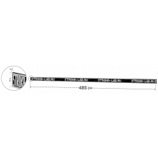 LED Бегущая строка Р10 485x37x9 см Белая