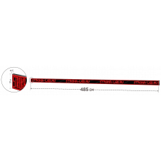 LED Бегущая строка Р10 485x37x9 см Красная