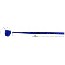 LED Бегущая строка Р10 485x37x9 см Синяя