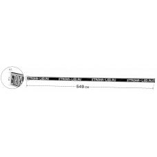 LED Бегущая строка Р10 549x37x9 см Белая