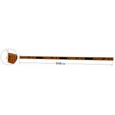 LED Бегущая строка Р10 549x37x9 см Жёлтого