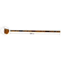 LED Бегущая строка Р10 581x37x9 см Жёлтая