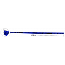 LED Бегущая строка Р10 677x37x9 см Синяя