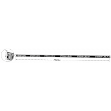 LED Бегущая строка Р10 773x37x9 см Белая