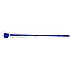 LED Бегущая строка Р10 773x37x9 см Синяя