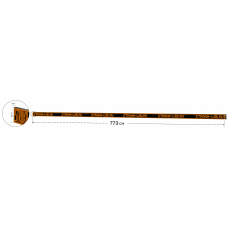LED Бегущая строка Р10 773x37x9 см Жёлтая 