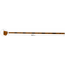LED Бегущая строка Р10 869x37x9 см Жёлтая