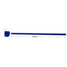 LED Бегущая строка Р10 1189x53x9 см Синяя