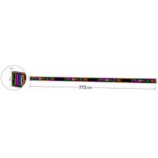 LED Бегущая строка Р10 773x53x9 см Цветная RGB 
