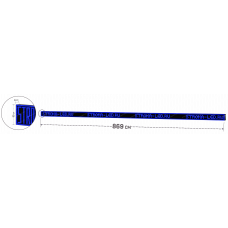 LED Бегущая строка Р10 869x53x9 см Синяя