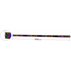 LED Бегущая строка Р10 1093x69x9 см Цветная RGB 