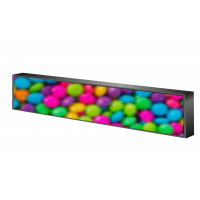 LED Видеовывеска 197x21x9 см Р10 RGB Цветная 